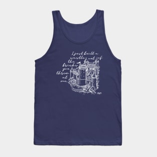 1989 new romantics vintage retro castle Tank Top